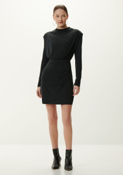 Vestido Manga longa gola Degagê Lez a Lez 1076L