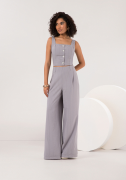 BLUSA CROPPED RISCA DE GIZ EM VISCOSE C0124