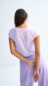 Blusa Manga Curta Com Bordado Lez a lez 3112E 