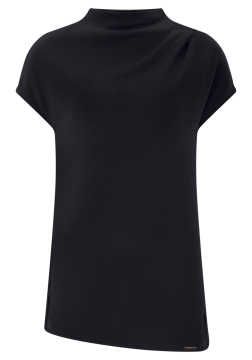 Blusa Alongada sem manga em malha fria Lunender C8113