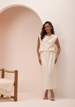 CONJUNTO DE SAIA E BLUSA LUNENDER C5017