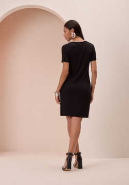 VESTIDO CURTO BÁSICO LUNENDER  C5071