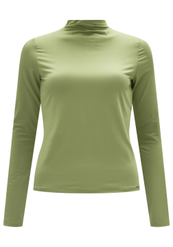 BLUSA BÁSICA PELE DE PÊSSEGO GOLA ALTA LUNENDER 00630