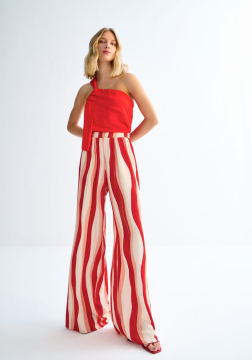 CALÇA PANTALONA EM VISCOSE LEZ A LEZ 3129E