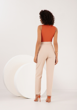 CALÇA RETA PONTO ROMA LUNENDER C0145