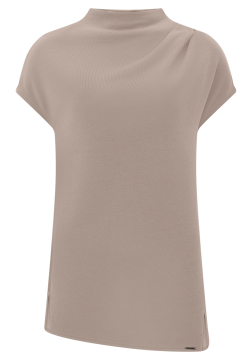 Blusa Alongada sem manga em malha fria Lunender C8113