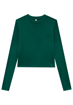 BLUSA BÁSICA CANELADA LUNENDER 00086