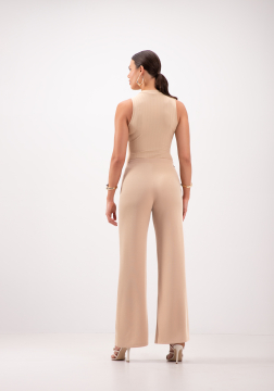 Blusa Regata Básica Em Malha Canelada Lunender 00361