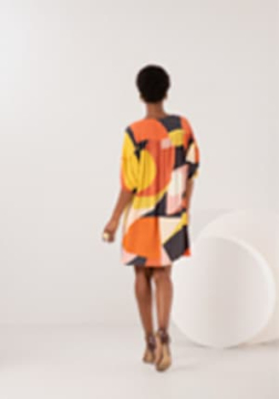 Vestido em viscose Curto C0149