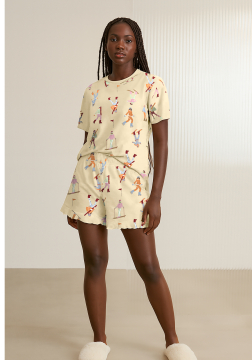 Pijama Curto Lunender C 8124
