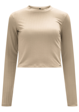 BLUSA BÁSICA CANELADA LUNENDER 00086