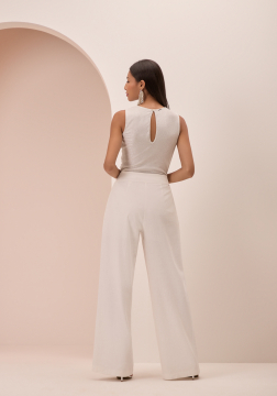 BODY EM LUREX GOLA DEGAGÊ LUNENDER C5065