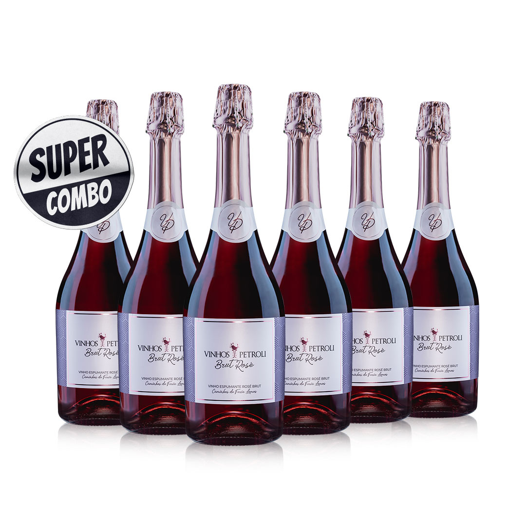 Espumante Brut Rosé caixa 6 un