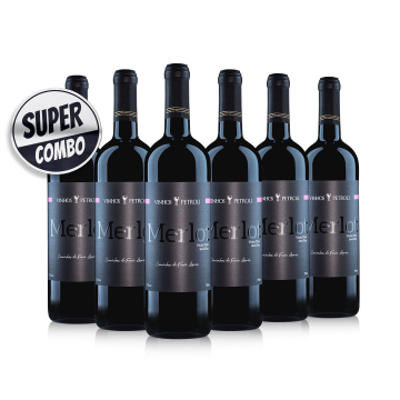Vinho Petroli Merlot 750ml caixa 6 un