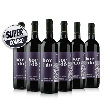 Vinho Petroli Bordô 750ml caixa 6 un