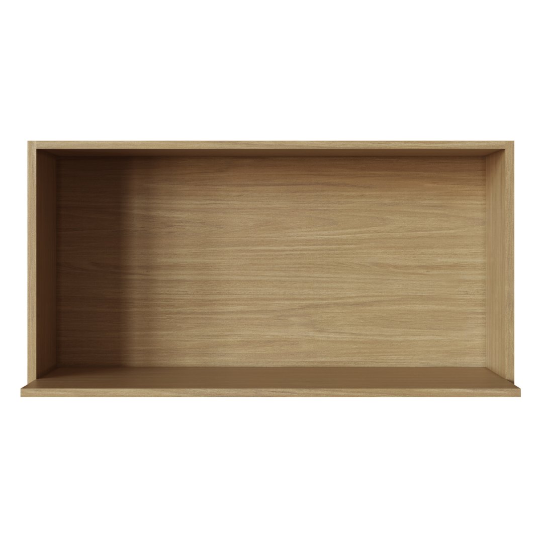 Suporte Para Micro-ondas 80cm Mdf Louro Freijó Linha Nova Dubai 2863