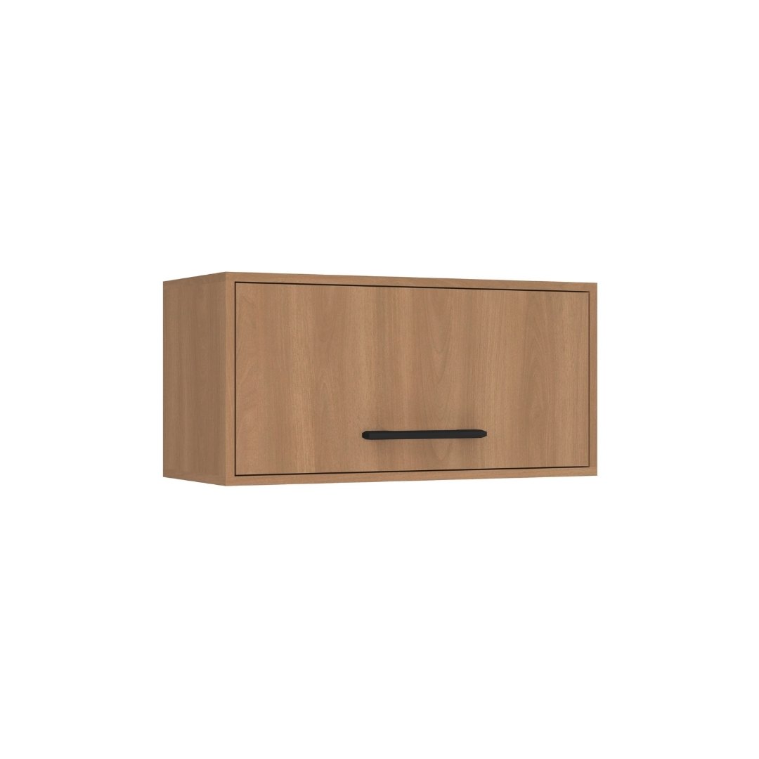 Armário Aéreo Basculante 70cm 1 Porta Mdf Rovere / Rovere  Linha Havana