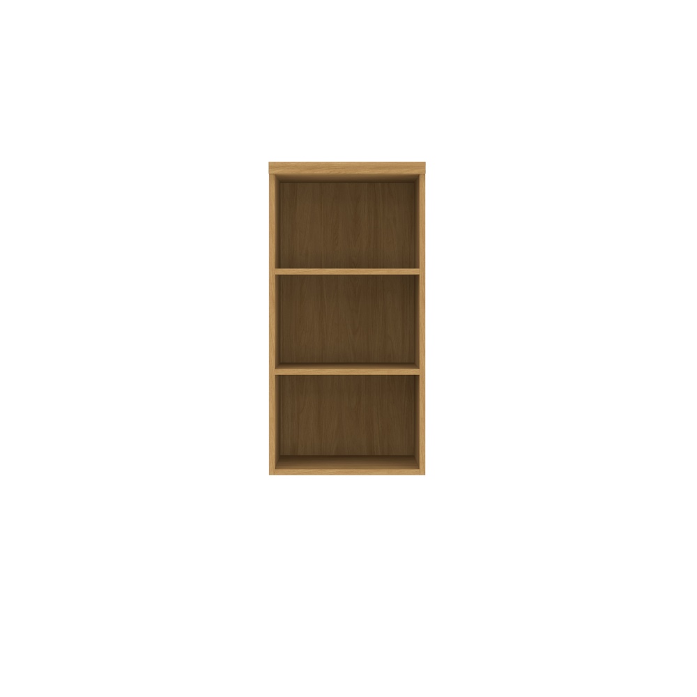 Armário Aéreo Alto 40cm 1 Porta Mdf Mascavo / Champanhe Linha Mira 4640