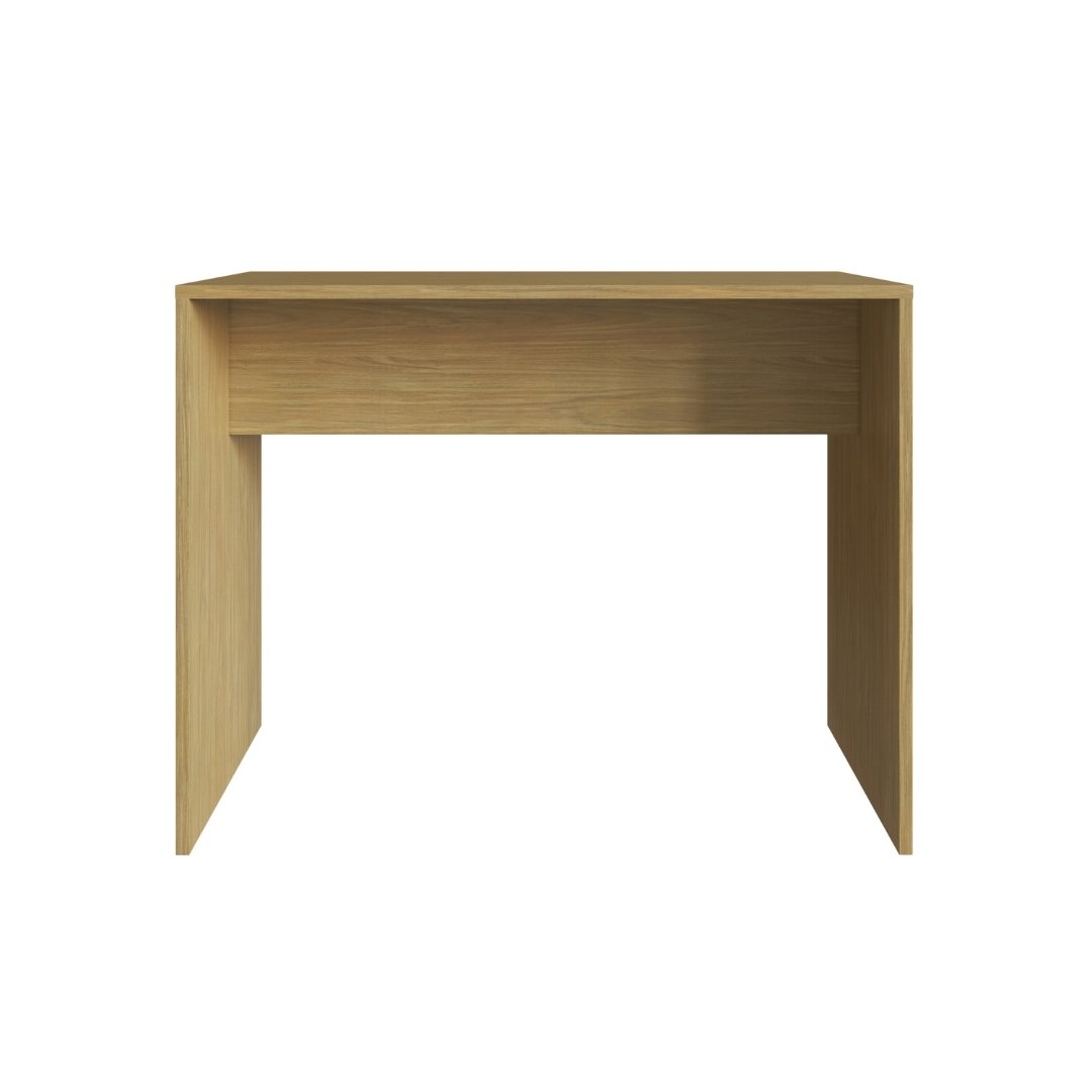 Mesa Bancada 136cm Mdf Louro Freijó C/ Tampo de 25mm Linha Nova Dubai 3932