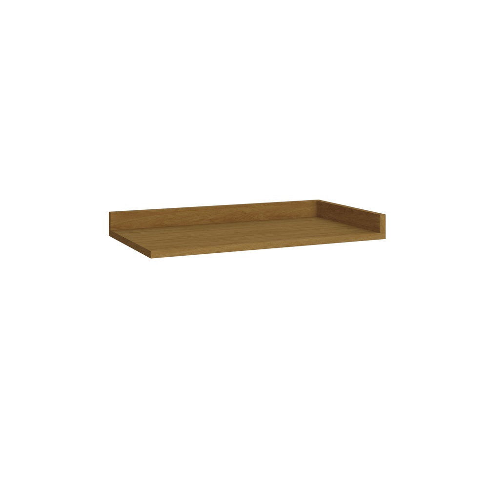 Tampo Para Balcão Canto Reto 95cm Mdf 25mm Mascavo  3220