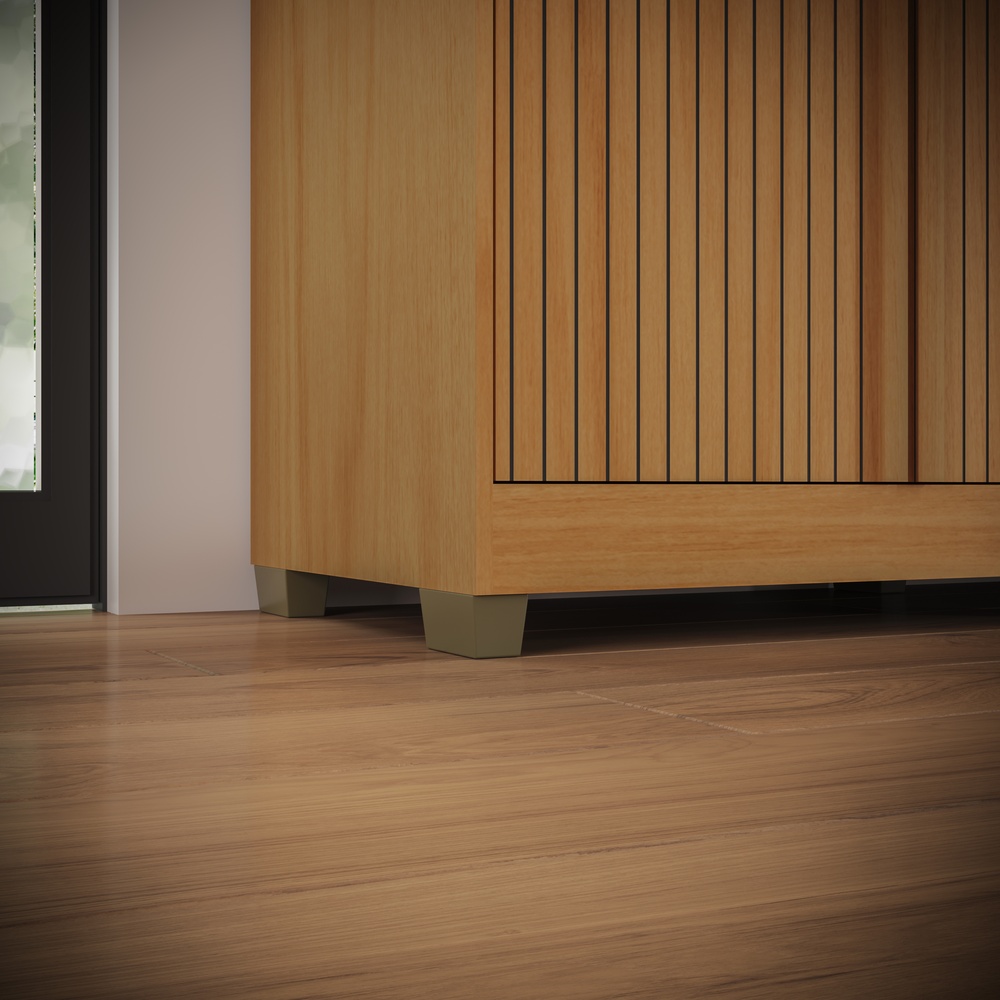 Roupeiro Newton 168cm 4 Portas 2 Gavetas Mdf Nature / Nature Grafiatto C/ Espelho 524