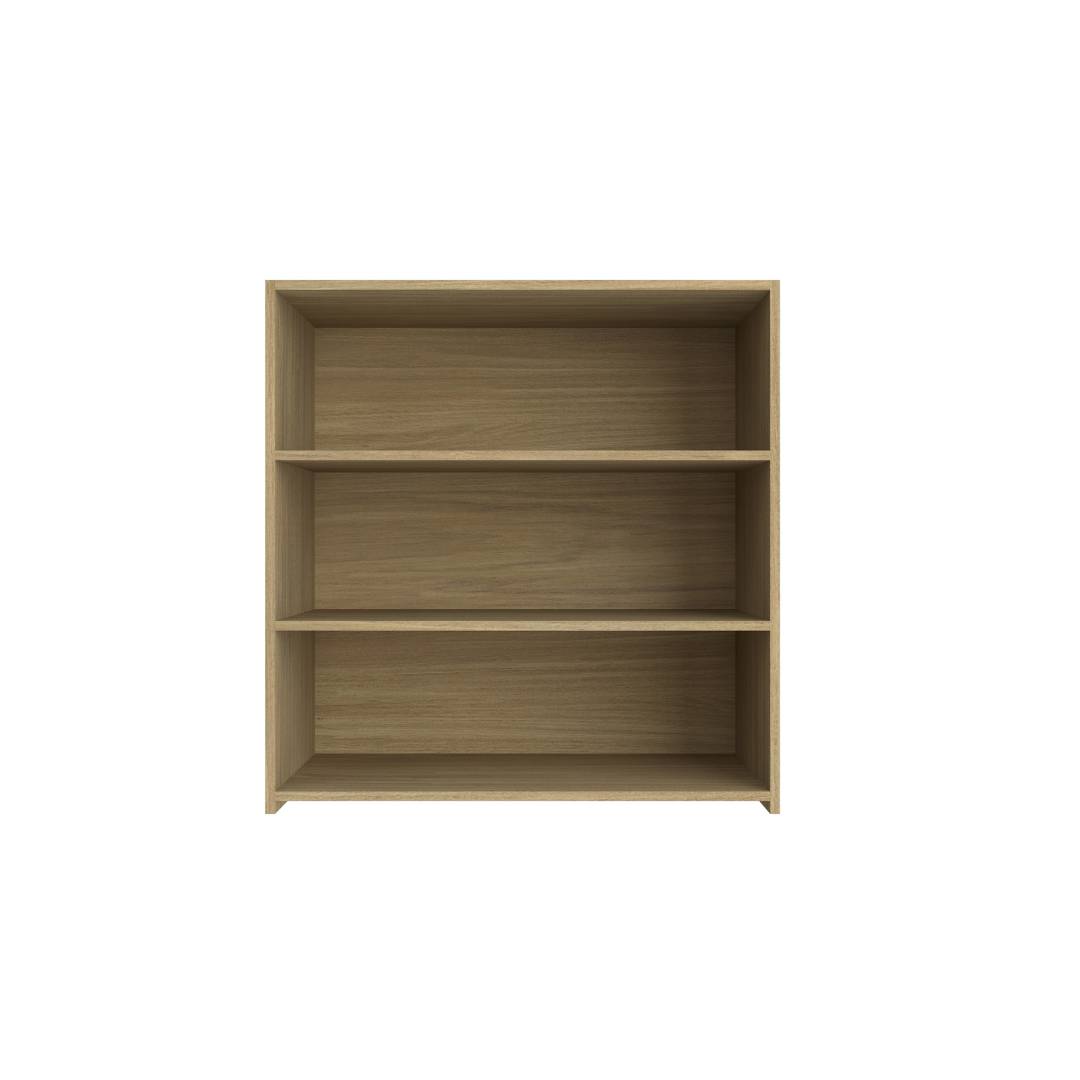 Armário Aéreo Alto 80cm 2 Portas Mdf Louro Freijó / Louro Freijó Linha Sardenha 4192