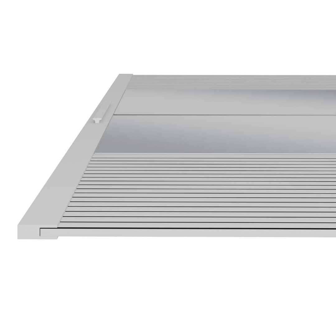 Roupeiro Malthus 237cm 2 Portas 3 Gavetas Mdf Branco / Branco Grafiatto C/ Espelho 520