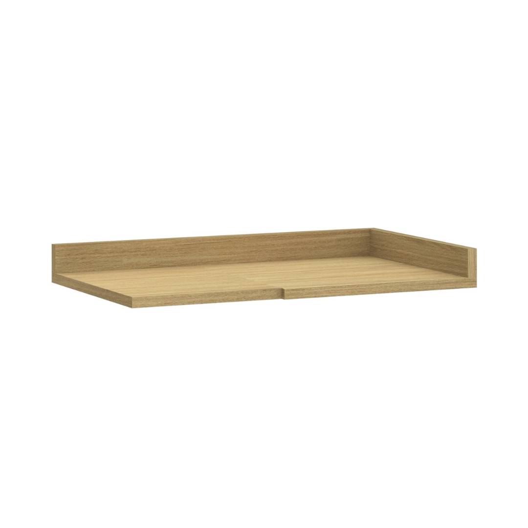 Tampo Para Balcão Canto Reto 90cm Mdf 25mm Louro Freijó 3211