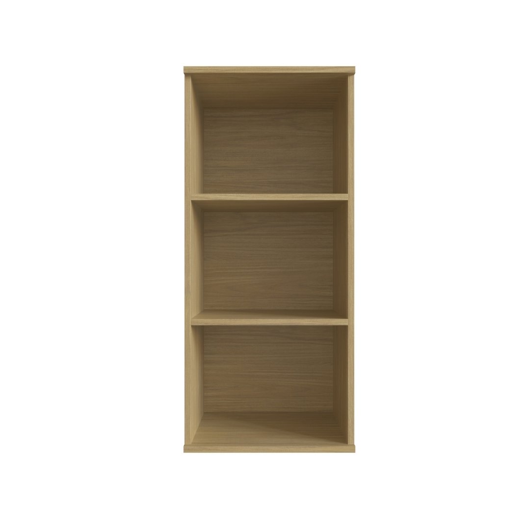 Armário Aéreo Alto 40cm 1 Porta Mdf Louro Freijó / Louro Freijó Linha Nova Dubai 3940