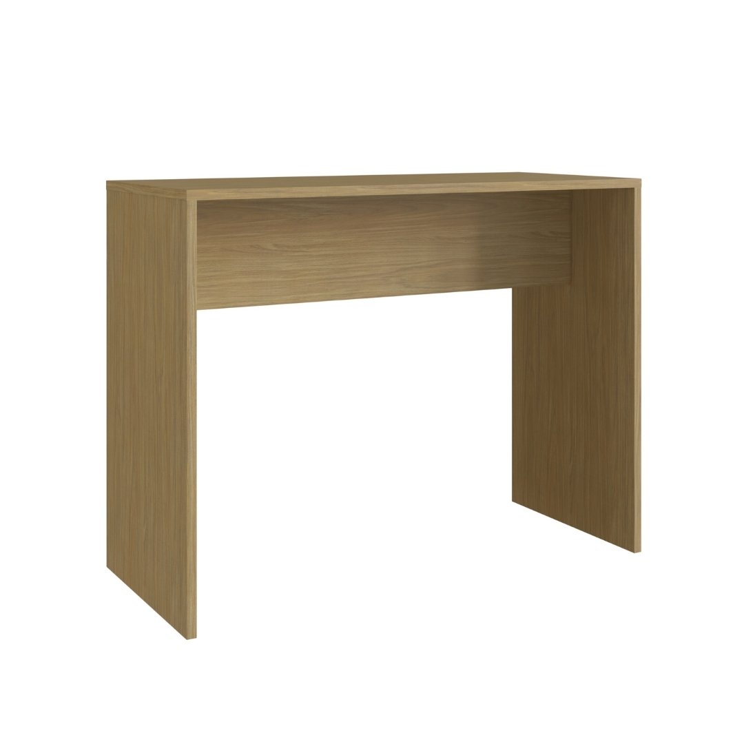 Mesa Bancada 136cm Mdf Louro Freijó C/ Tampo de 25mm Linha Nova Dubai 3932
