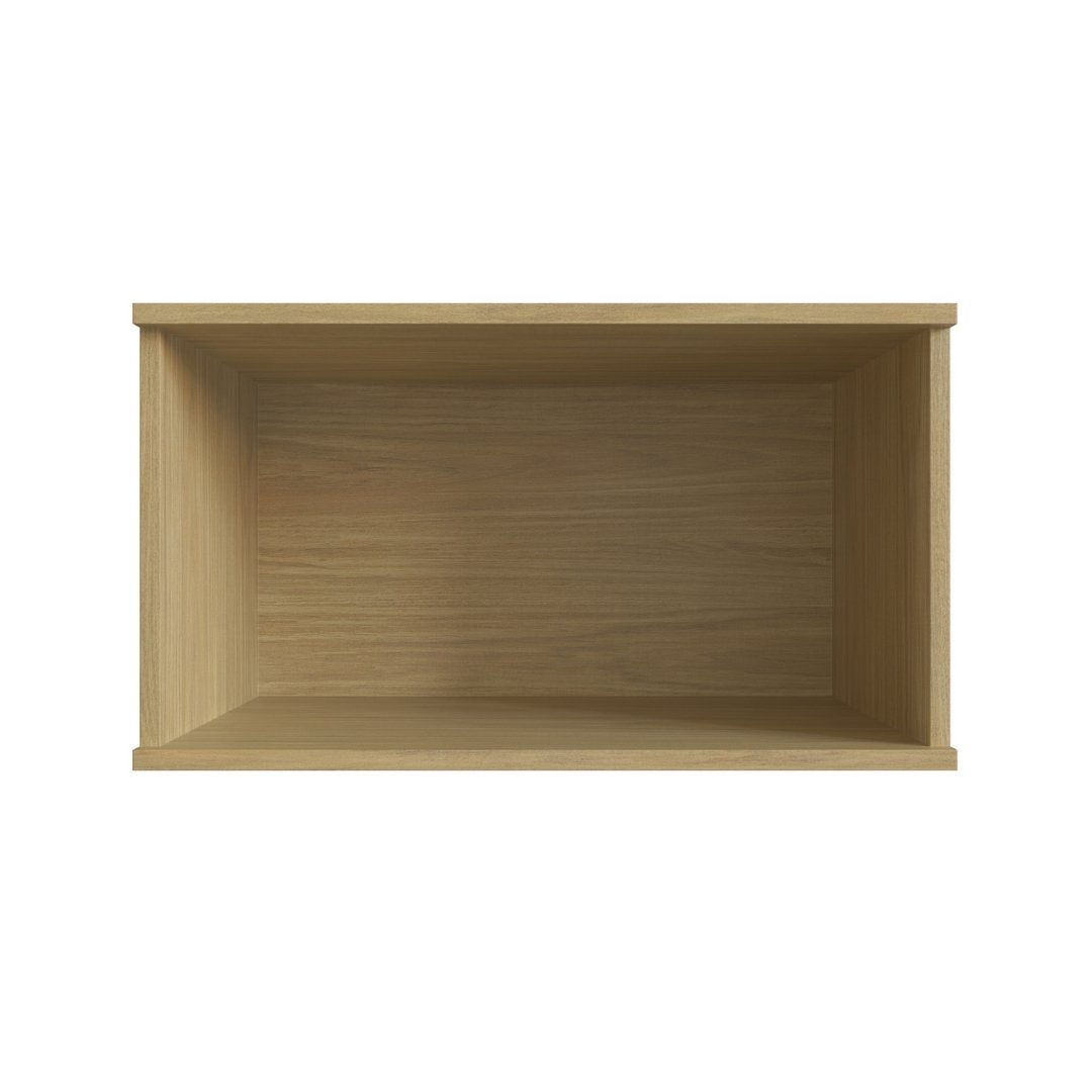 Armário Aéreo Basculante 60cm 1 Porta Mdf Louro Freijó / Louro Freijó Linha Nova Dubai 3960