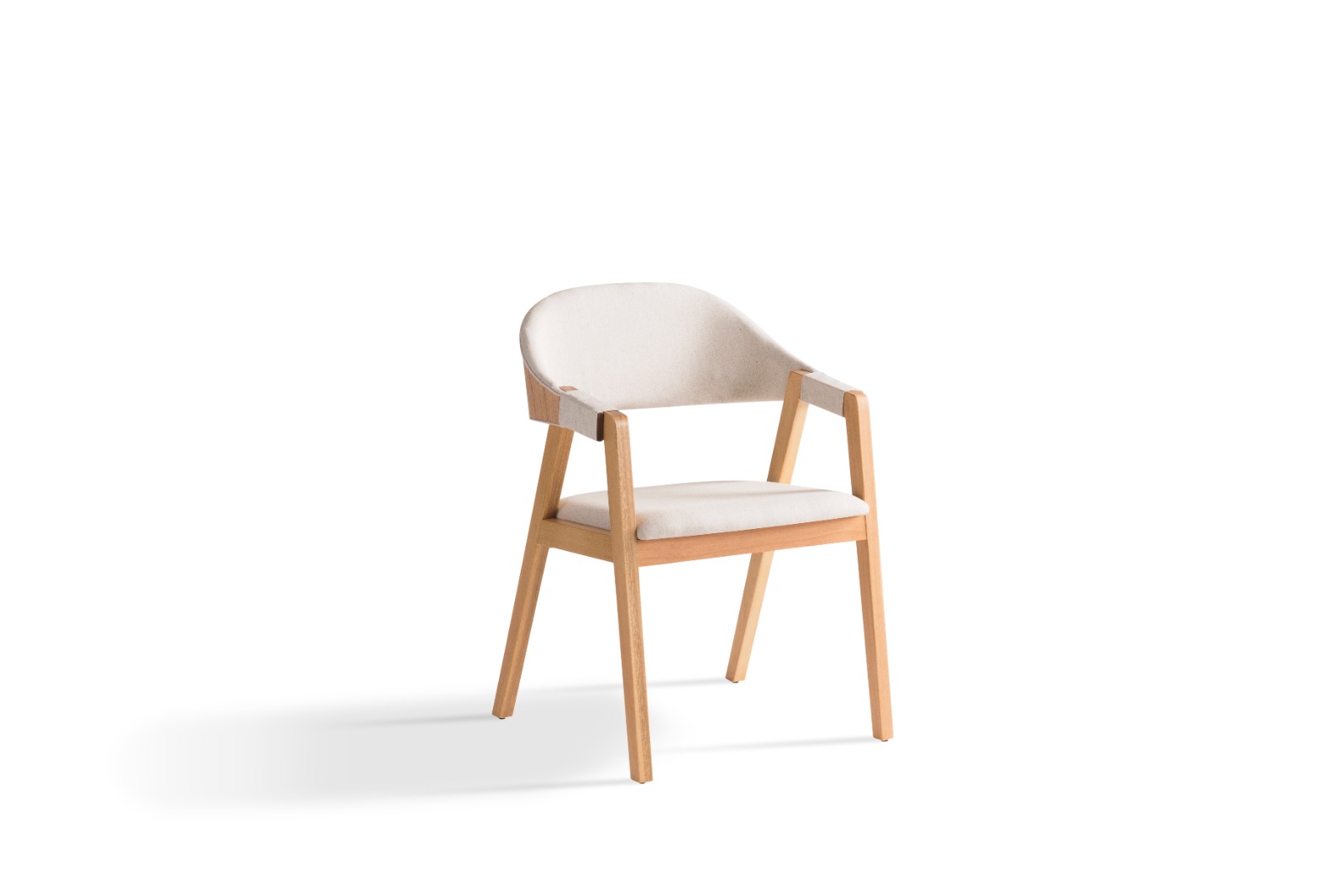 Cadeira Scotta costas em madeira cinamomo