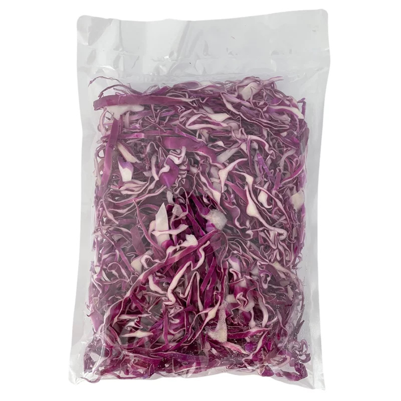 Repolho Roxo em tiras 250g Higienizado Organico