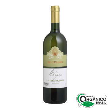 Vinho Fino Branco Seco Sauvignon Blanc 750ml Orgânico e Vegano De Cezaro