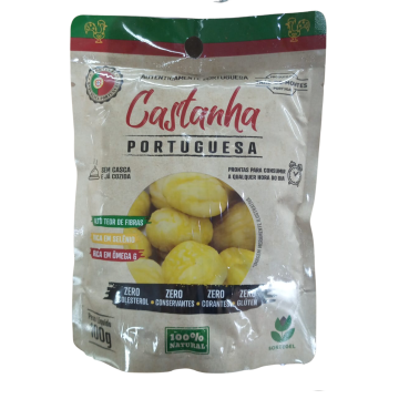 Castanha Portuguesa Importada 100g Sortegel (pronta para consumo)