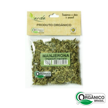 Manjerona 10g Orgânico Quintal Verde