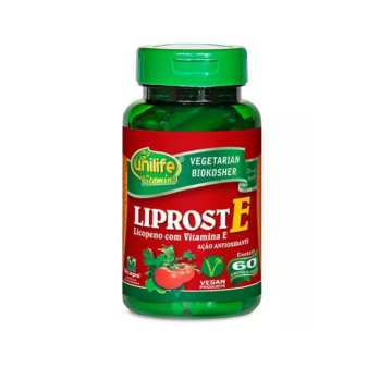 Liprost Licopeno com Vitamina E - 60 Caps. Veg. de 450mg 