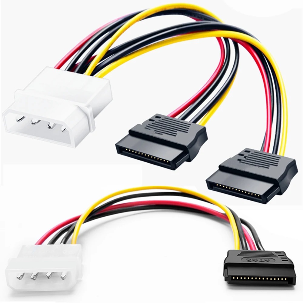 Adaptador Fonte, IDE Molex / Sata3, Extensor