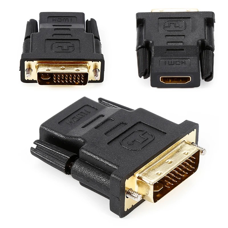 Adaptador De Video, DVI 24p / HDMI, Preto