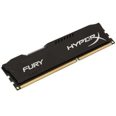 Memória RAM HyperX Fury, 8GB, 1600MHz, DDR3, CL10, Preto 