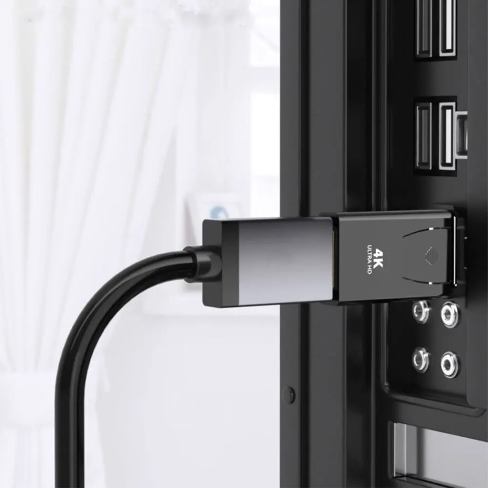 Adaptador DisplayPort (Macho) p/ HDMI (Fêmea) 