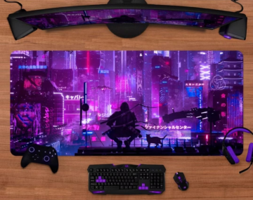 Mouse Pad 90x40cm, Speed, CyberPunk