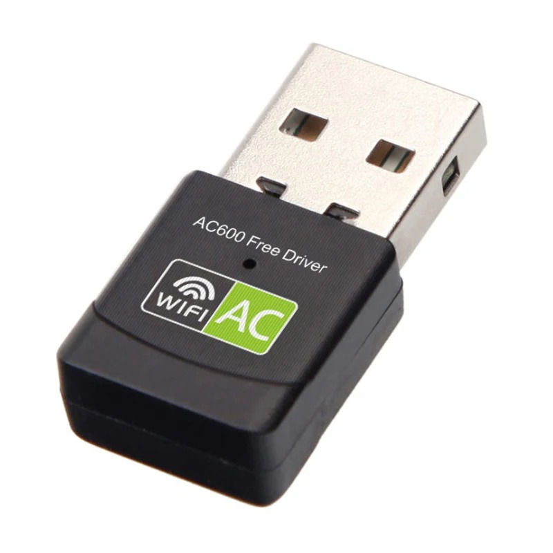 Adaptador Wifi USB 2.0, AC600, Dual Band 2.4Ghz e 5Ghz