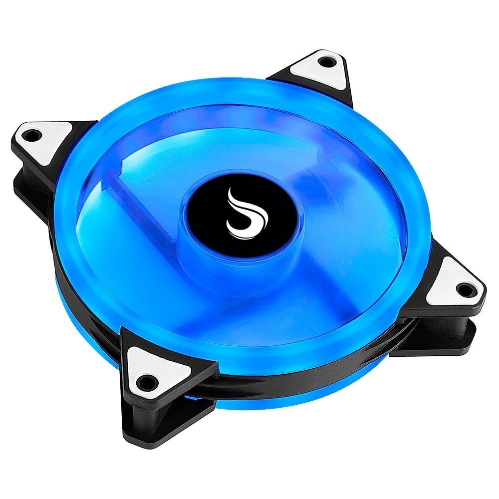 Ventoinha Rise Mode Galaxy Motherboard, 120mm, RGB, Preto