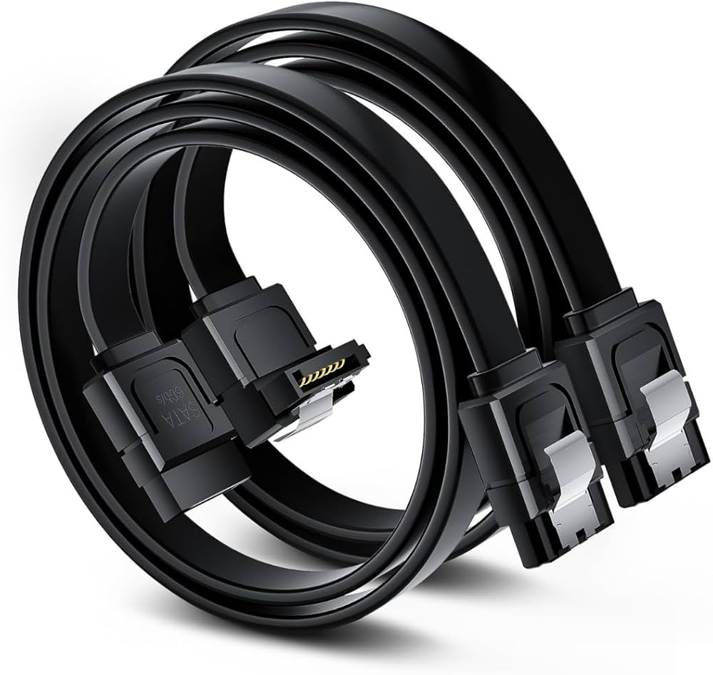 Cabo de Dados SataIII, SSD e HD, 6.0Gbps, Preto