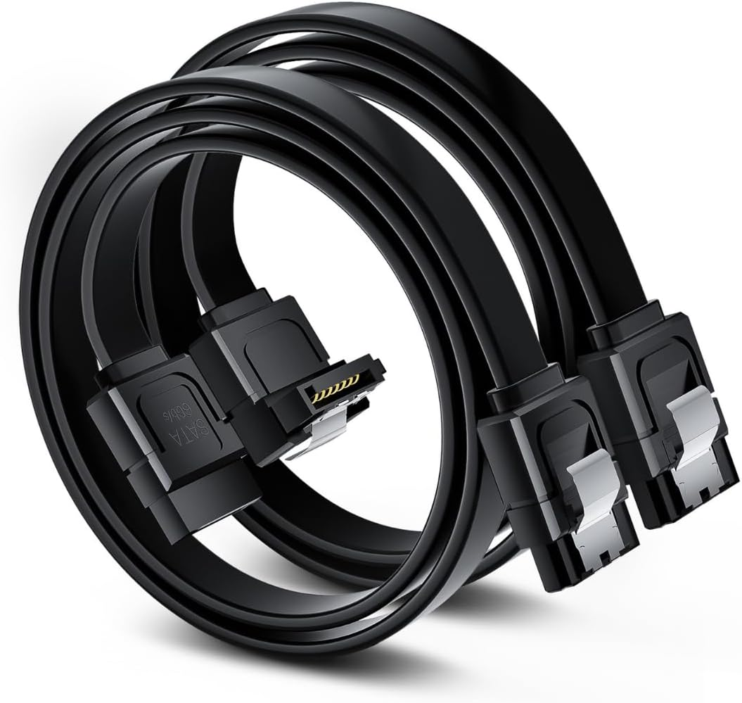 Cabo de Dados SataIII, SSD e HD, 6.0Gbps, Preto