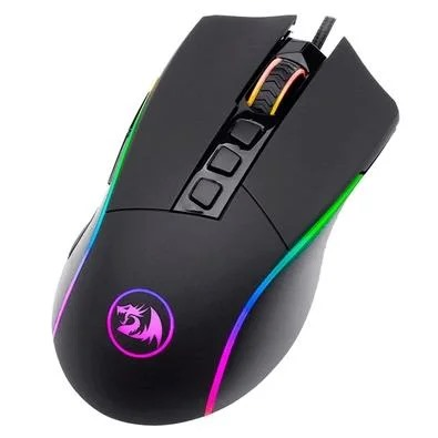 Mouse Gamer Redragon Lonewolf 2 Pro M721-PRO, RGB, 10 Botões, 32000DPI