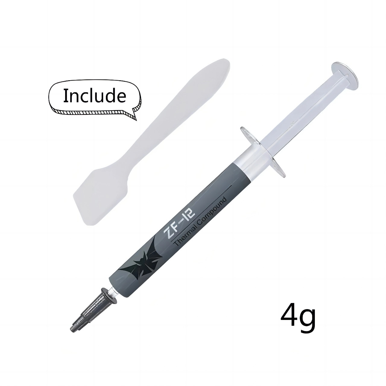 Pasta Termica ZF-12, 4g, 12W/mK, Cinza