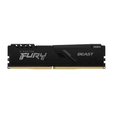 Memória RAM Kingston Fury Beast, 16GB DDR4 3200MHz CL16, Preto - KF432C16BB/16