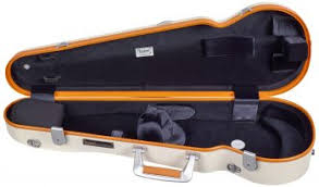 ESTOJO HIGHTECH SUPREME ICE EM FORMA PARA VIOLINO (POLICARBONATO)